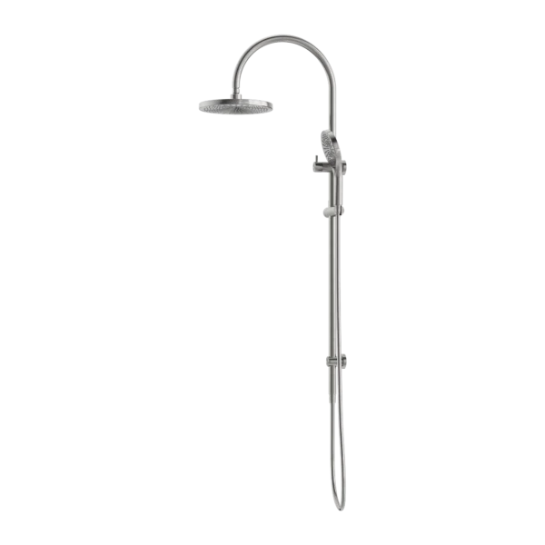 Nero Opal Twin Shower Set | Brushed Nickel | - Image 4
