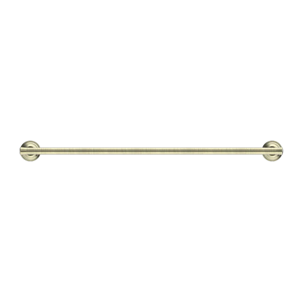 Nero York Double Towel Rail 600mm | Aged Brass | - Image 3