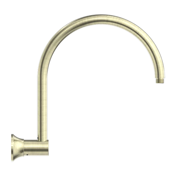 Nero York Shower Arm | Aged Brass | - Image 2