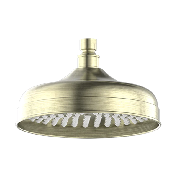 Nero York Shower Head 200mm | Aged Brass |
