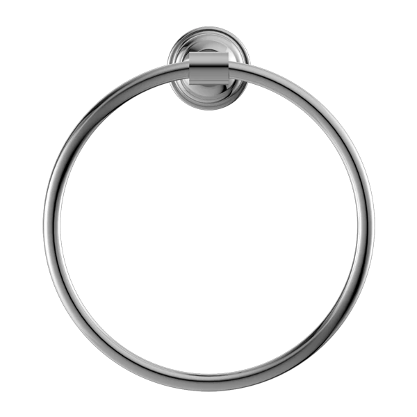Nero York Towel Ring | Chrome | - Image 2
