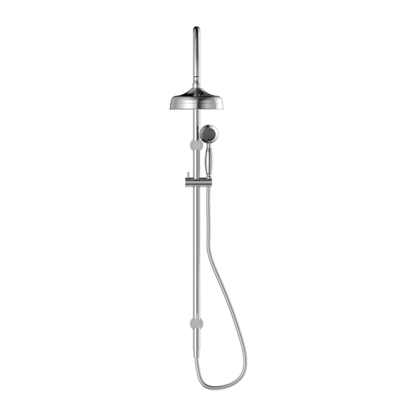 Nero York Twin Shower With Metal Hand Shower | Chrome | - Image 3