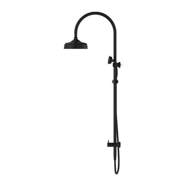 Nero York Twin Shower With Metal Hand Shower | Matte Black | - Image 2
