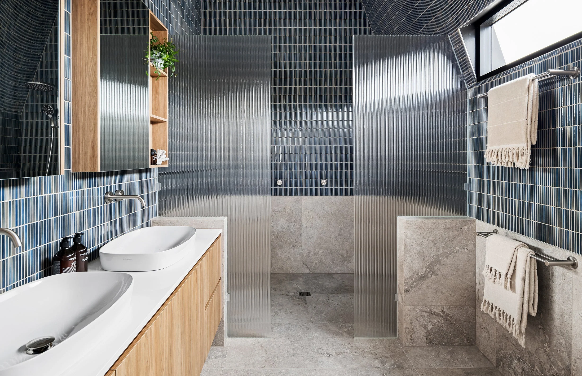 Phoenix Axia Twin Shower/ Wall Mixer | Brushed Nickel | - Image 3