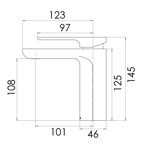 Phoenix Gloss Basin Mixer | Chrome | - Image 2