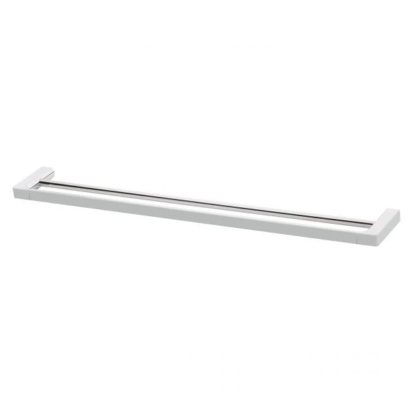 Phoenix Gloss Double Towel Rail 800mm | Chrome |