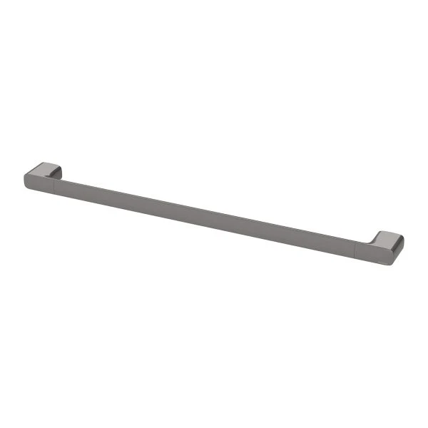 Phoenix Nuage Single Towel Rail 600mm | Brushed Carbon |