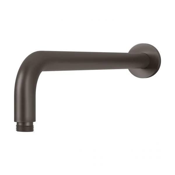 Phoenix Vivid Shower Arm 400mm Round | Brushed Carbon |