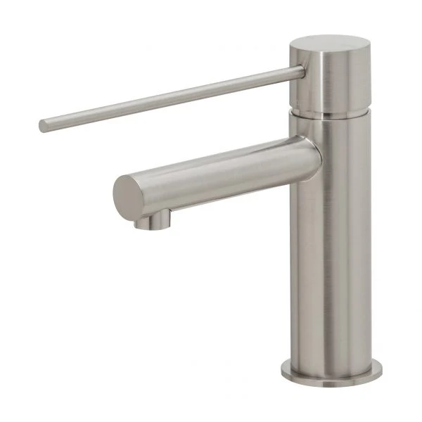Phoenix Vivid Slimline Basin Mixer With Extended Lever | Brushed Nickel |
