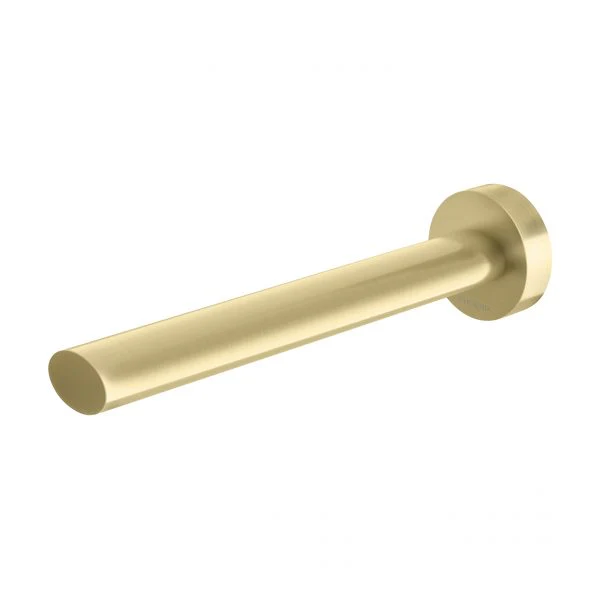 Phoenix Vivid Slimline Oval Basin/ Bath Wall Outlet 180mm | Brushed Gold |
