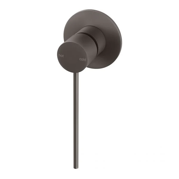 Phoenix Vivid Slimline Shower/ Wall Mixer With Extended Lever | Gunmetal |