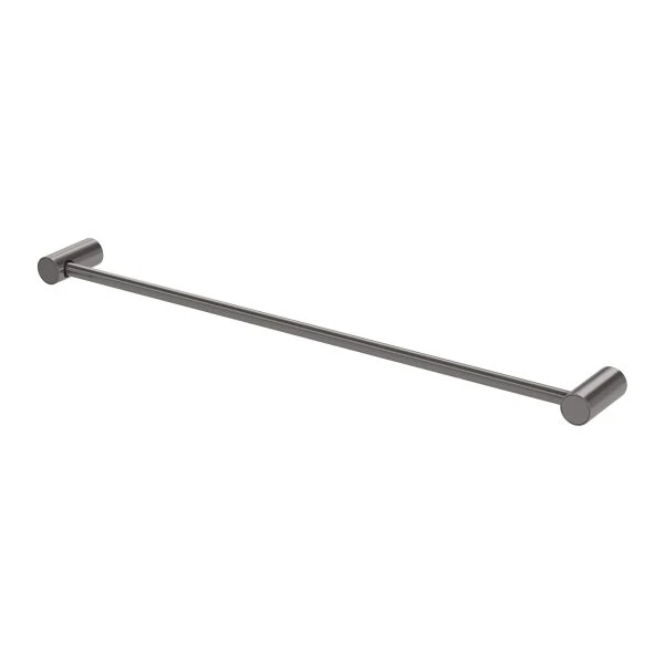 Phoenix Vivid Slimline Single Towel Rail 600mm | Brushed Carbon |