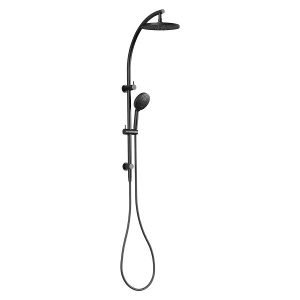 Phoenix Vivid Twin Shower | Matte Black |
