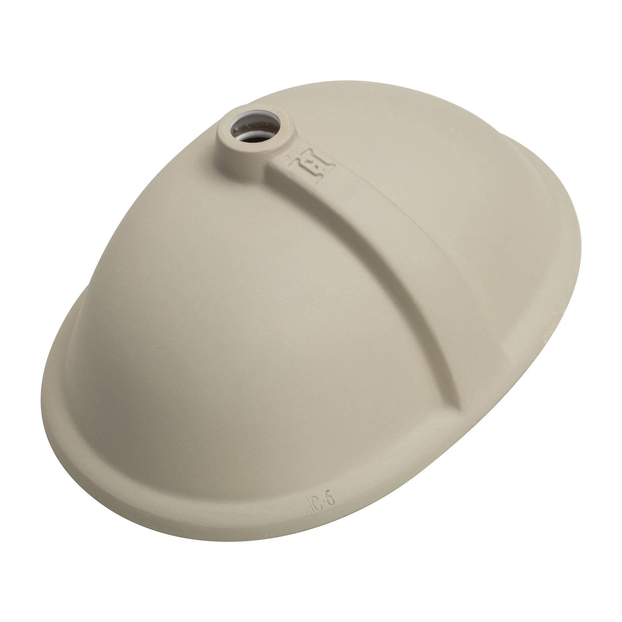 Pill Oval 600mm x 400mm Under-Counter Basin with Overflow, Matte Black - Image 8