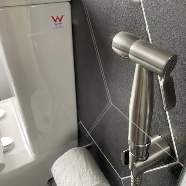 Premium Bidet Trigger Spray, Stainless Steel - Image 5