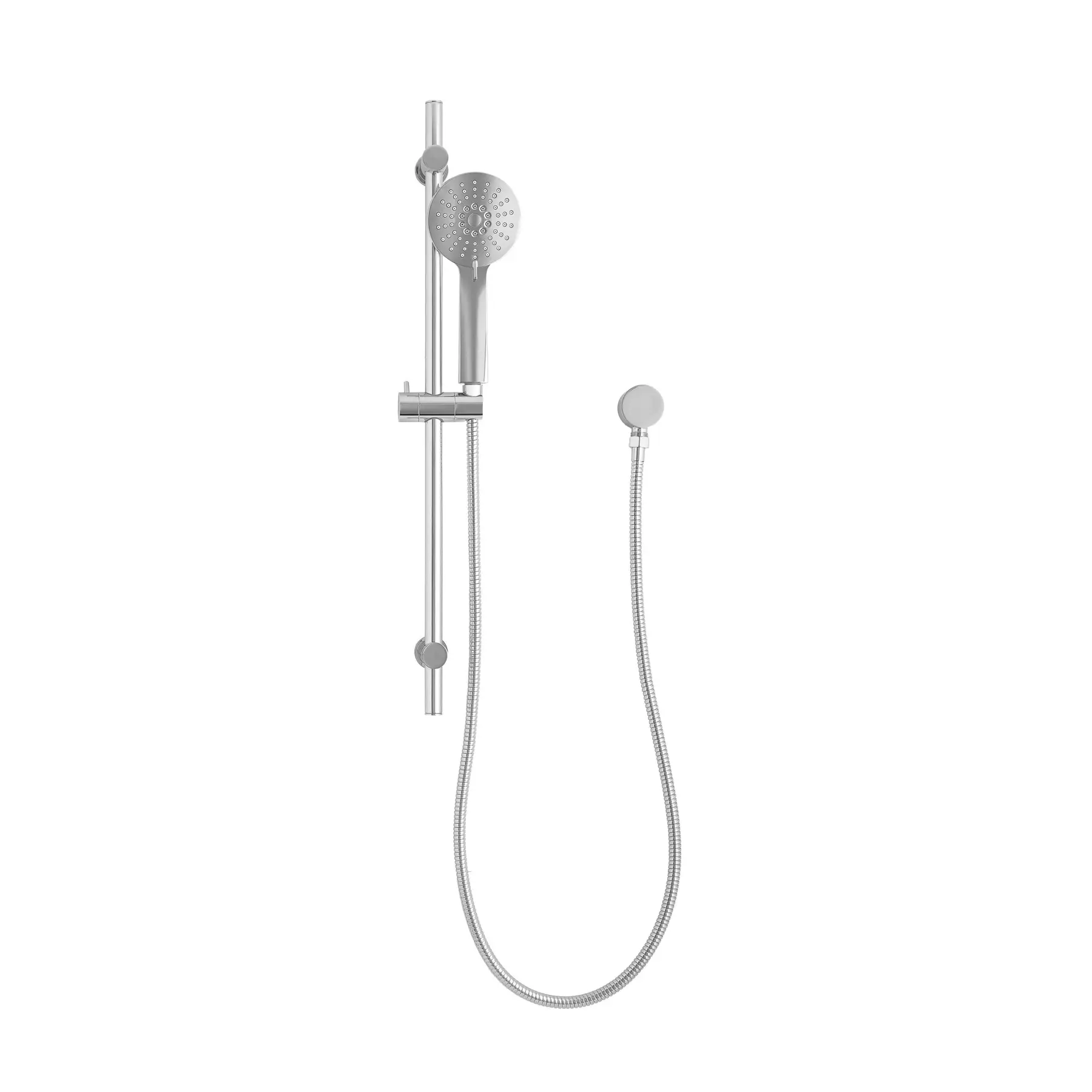 Profile Round 3-Function Hand Shower on Rail, Polished Chrome - Image 2