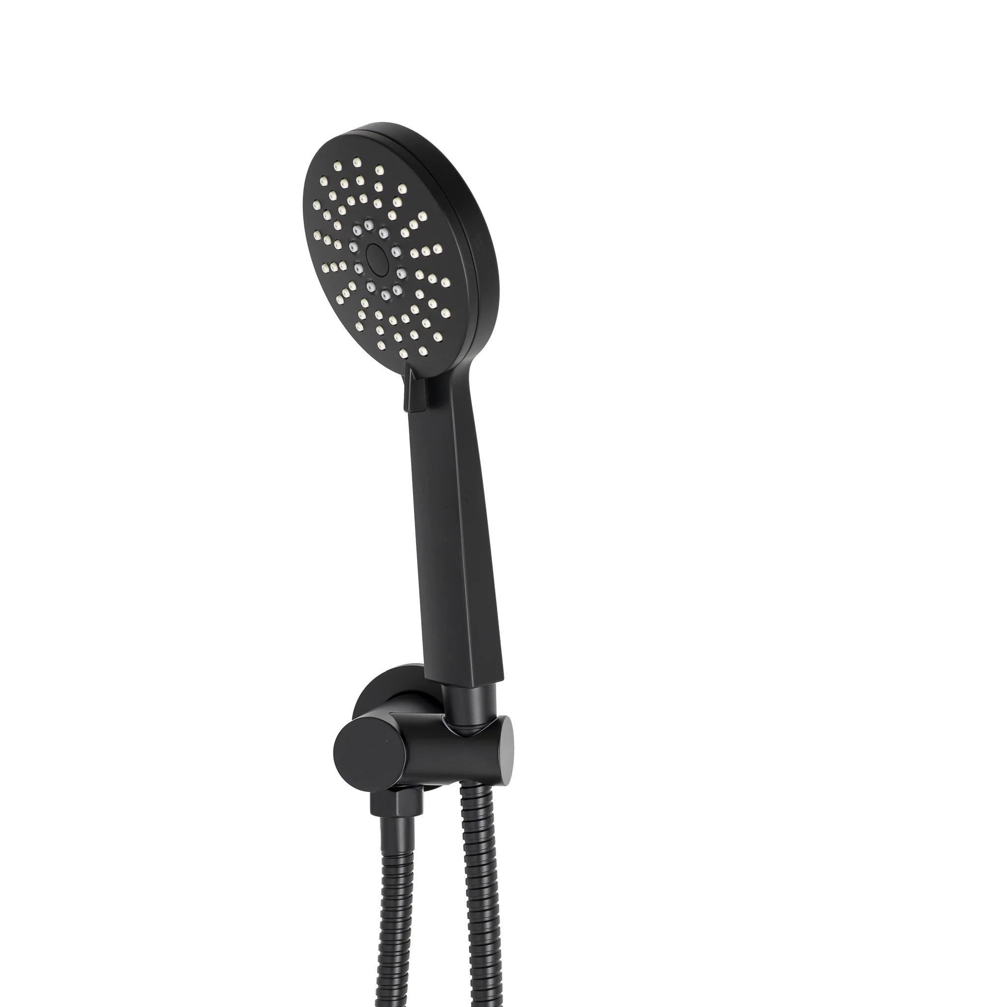 Profile Round 3-Function Hand Shower with Holder, Matte Black - Image 2