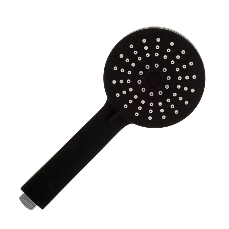 Profile Round Twin Shower System with Adjustable Rail and 250mm Head, Matte Black - Image 6