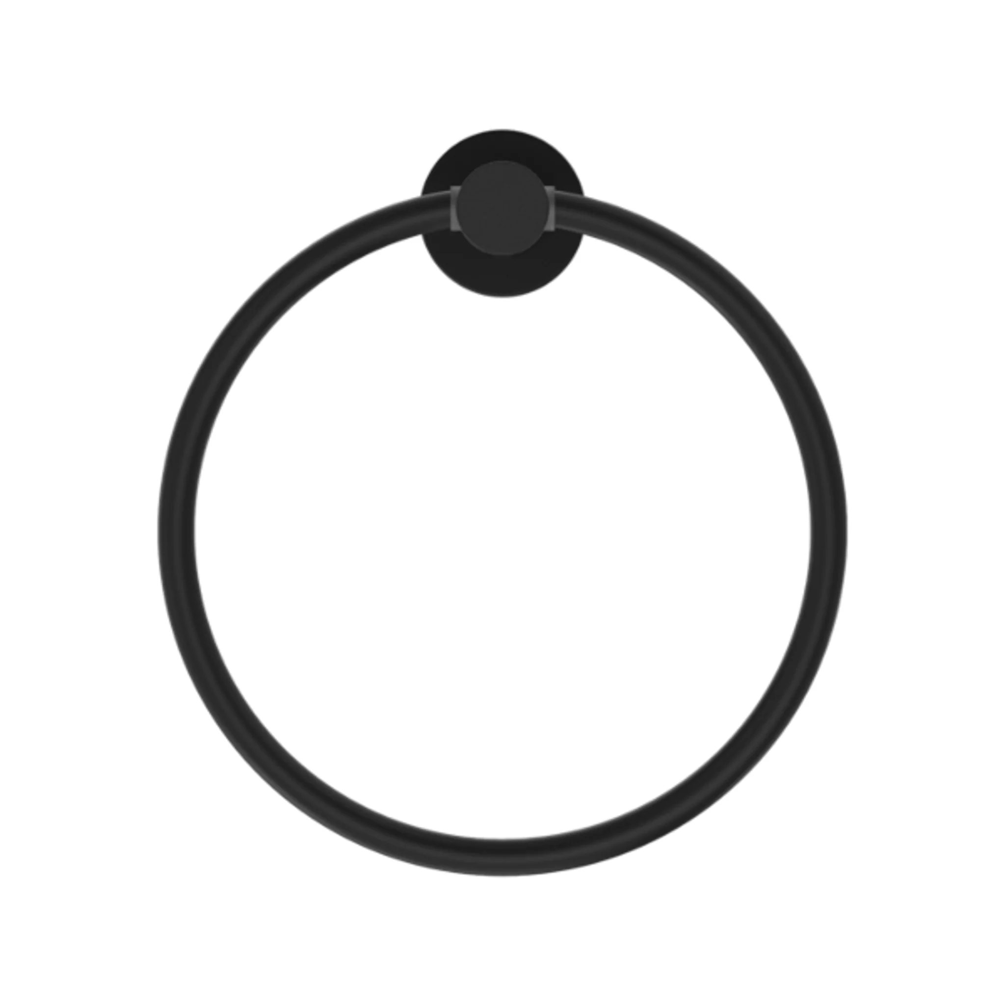 Profile SS Hand Towel Ring, Chromium Matte Black - Image 2
