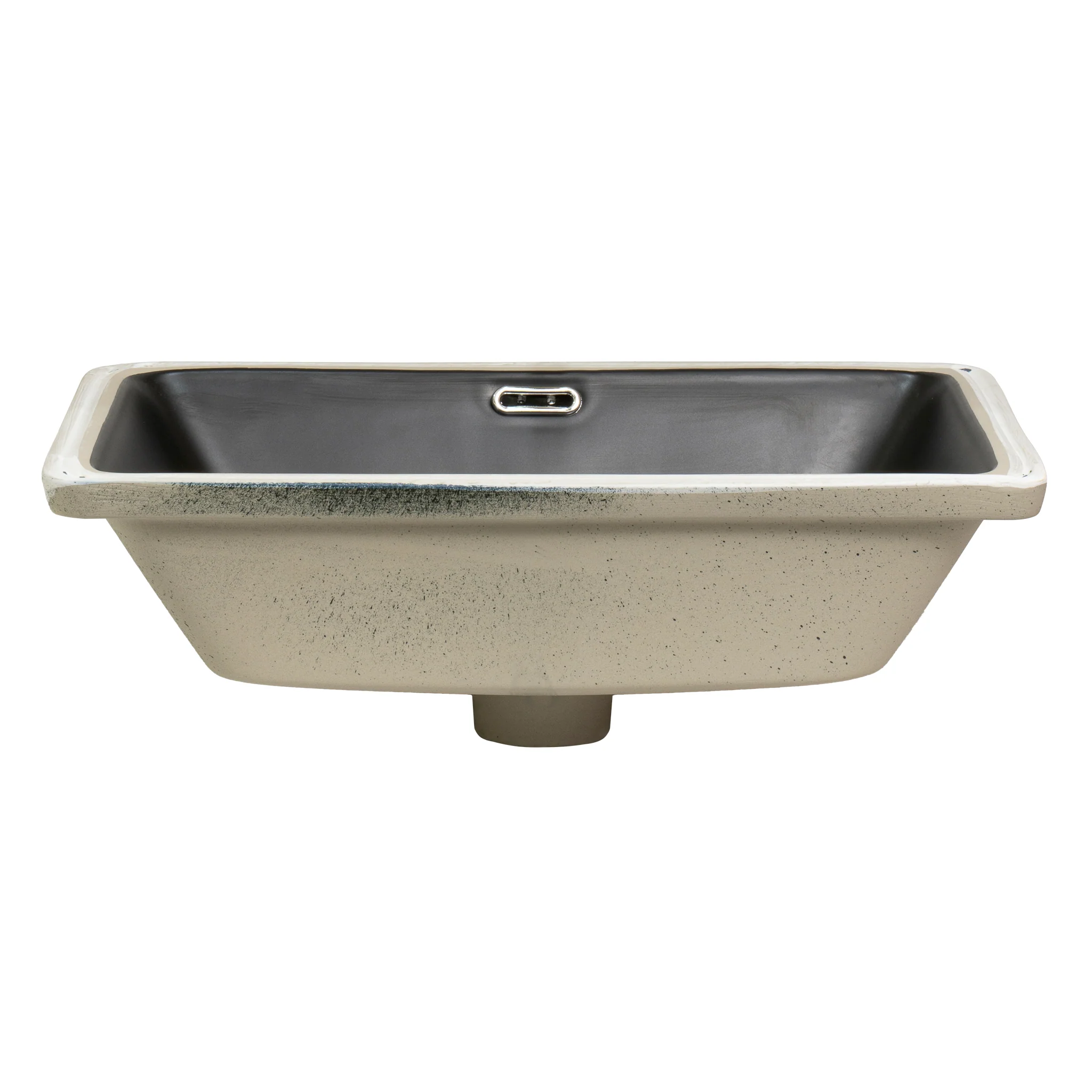 Rena 535mm x 368mm Under-Counter Basin, Matte Black - Image 4