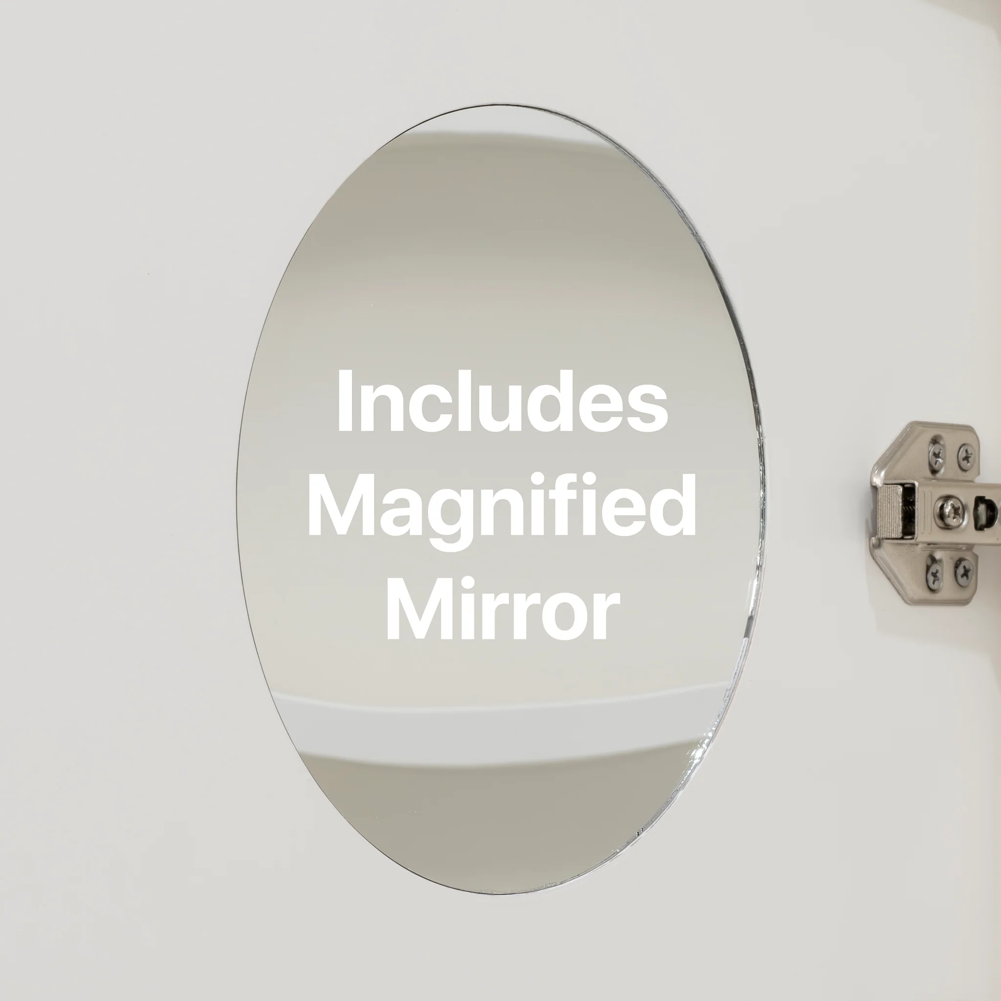 Retti Rectangular 1500mm x 750mm Mirrored Shaving Cabinet, Matte White - Image 11