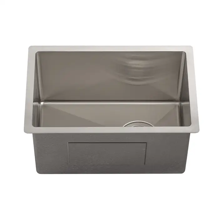 Retto II 290mm x 440mm x 230mm Small Stainless Steel Sink, Brushed SS Nickel - Image 3