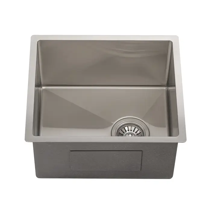 Retto II 390mm x 440mm x 230mm Stainless Steel Sink, Brushed SS Nickel - Image 3
