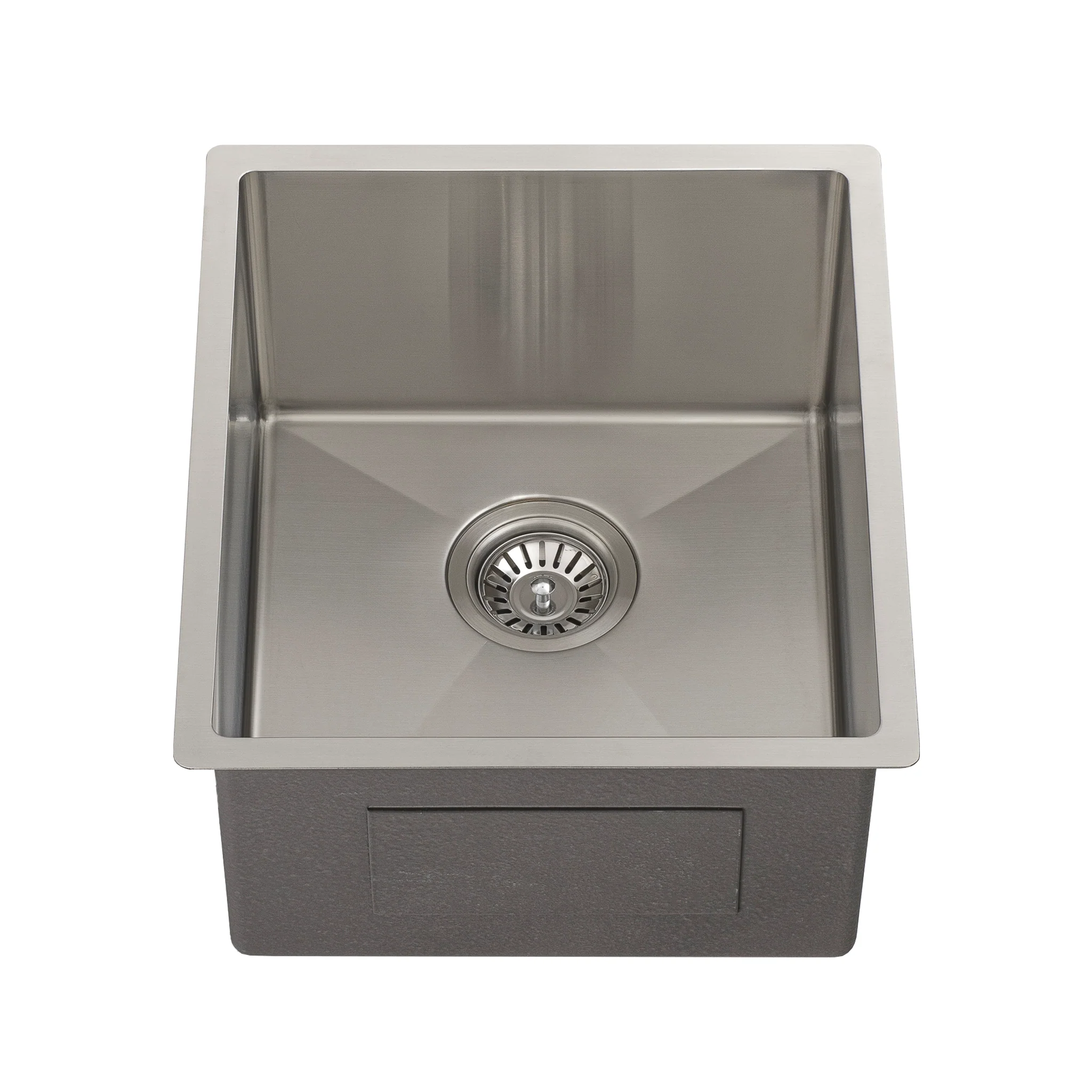 Retto II 390mm x 440mm x 230mm Stainless Steel Sink, Brushed SS Nickel - Image 5