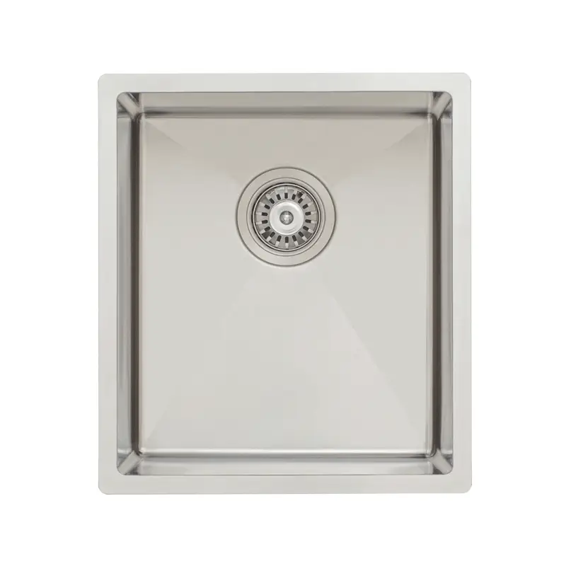 Retto II 390mm x 440mm x 230mm Stainless Steel Sink, Brushed SS Nickel - Image 7