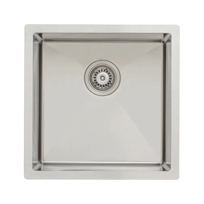 Retto II 450mm x 450mm x 230mm Stainless Steel Sink, Brushed SS Nickel - Image 7