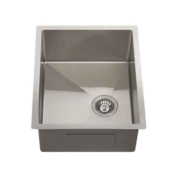 Retto II 550mm x 450mm x 230mm Stainless Steel Sink, Brushed SS Nickel - Image 3
