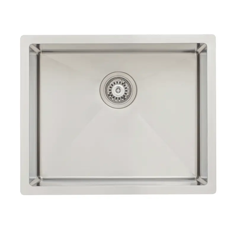 Retto II 550mm x 450mm x 230mm Stainless Steel Sink, Brushed SS Nickel - Image 7
