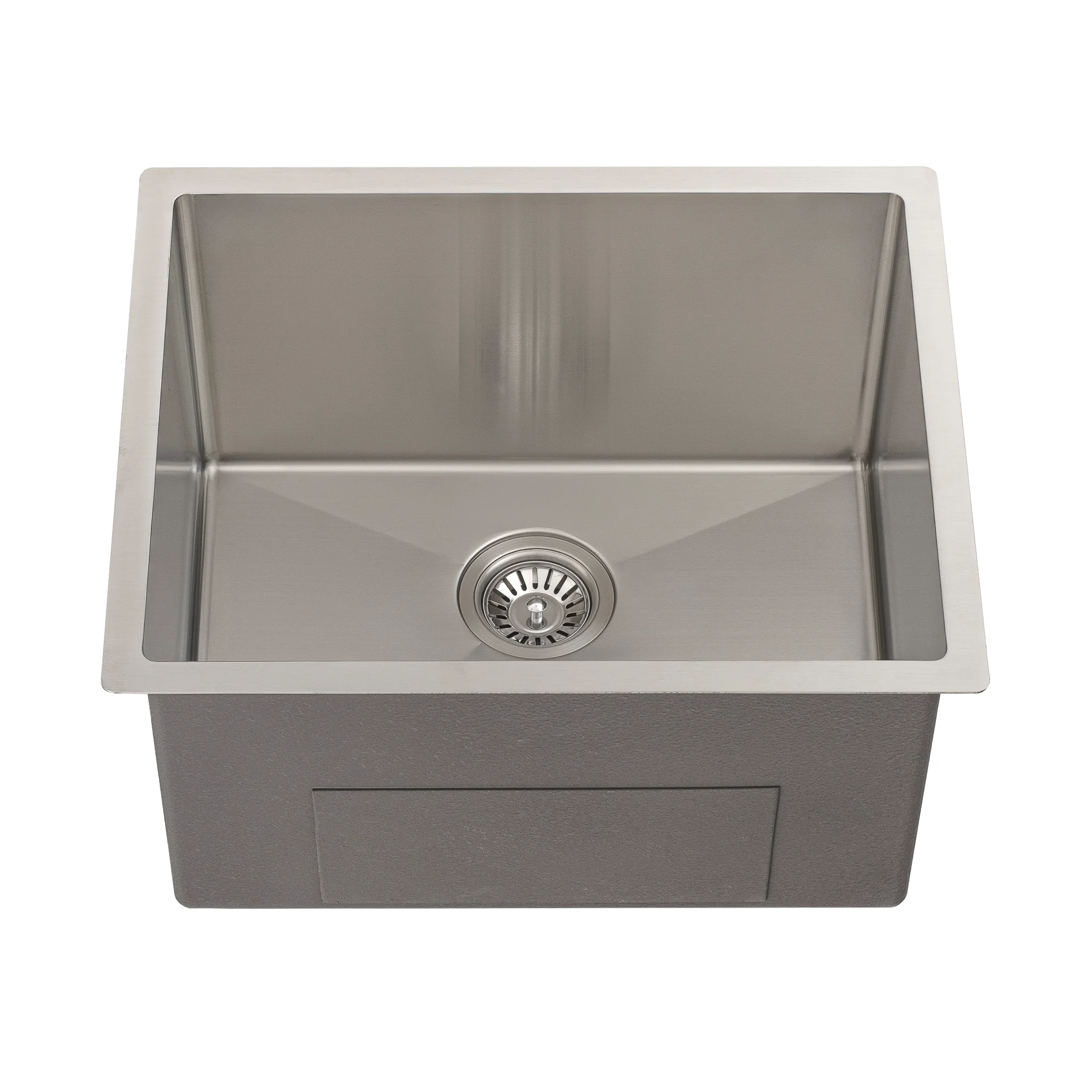 Retto II 550mm x 450mm x 300mm Extra Height Stainless Steel Sink, Brushed SS Nickel - Image 5