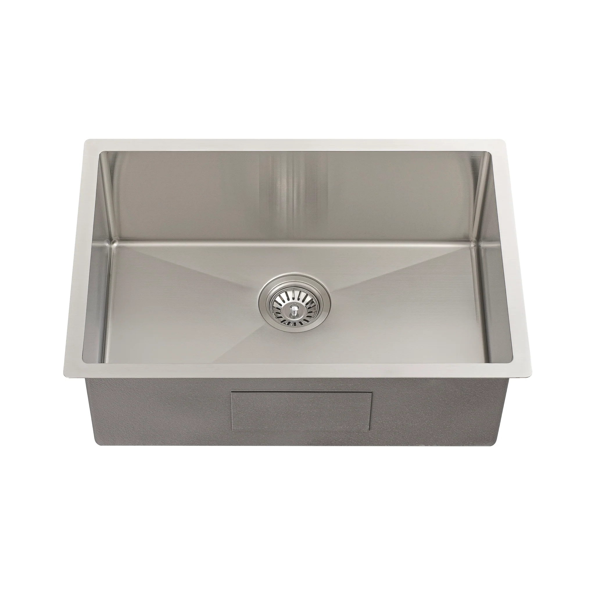 Retto II 650mm x 450mm x 230mm Stainless Steel Sink, Brushed SS Nickel - Image 5