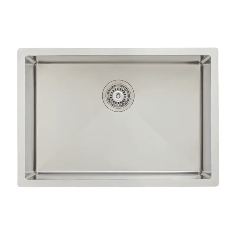 Retto II 650mm x 450mm x 230mm Stainless Steel Sink, Brushed SS Nickel - Image 7