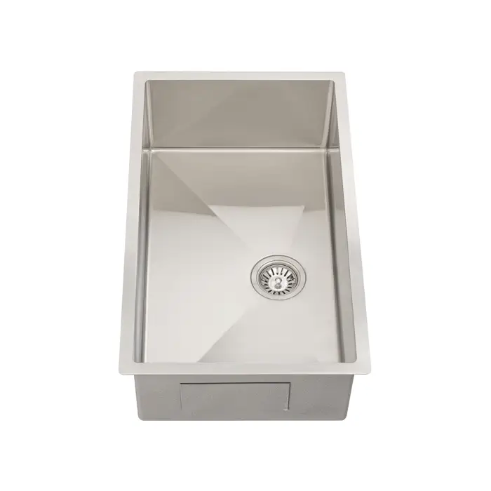 Retto II 750mm x 450mm x 230mm Stainless Steel Sink, Brushed SS Nickel - Image 3