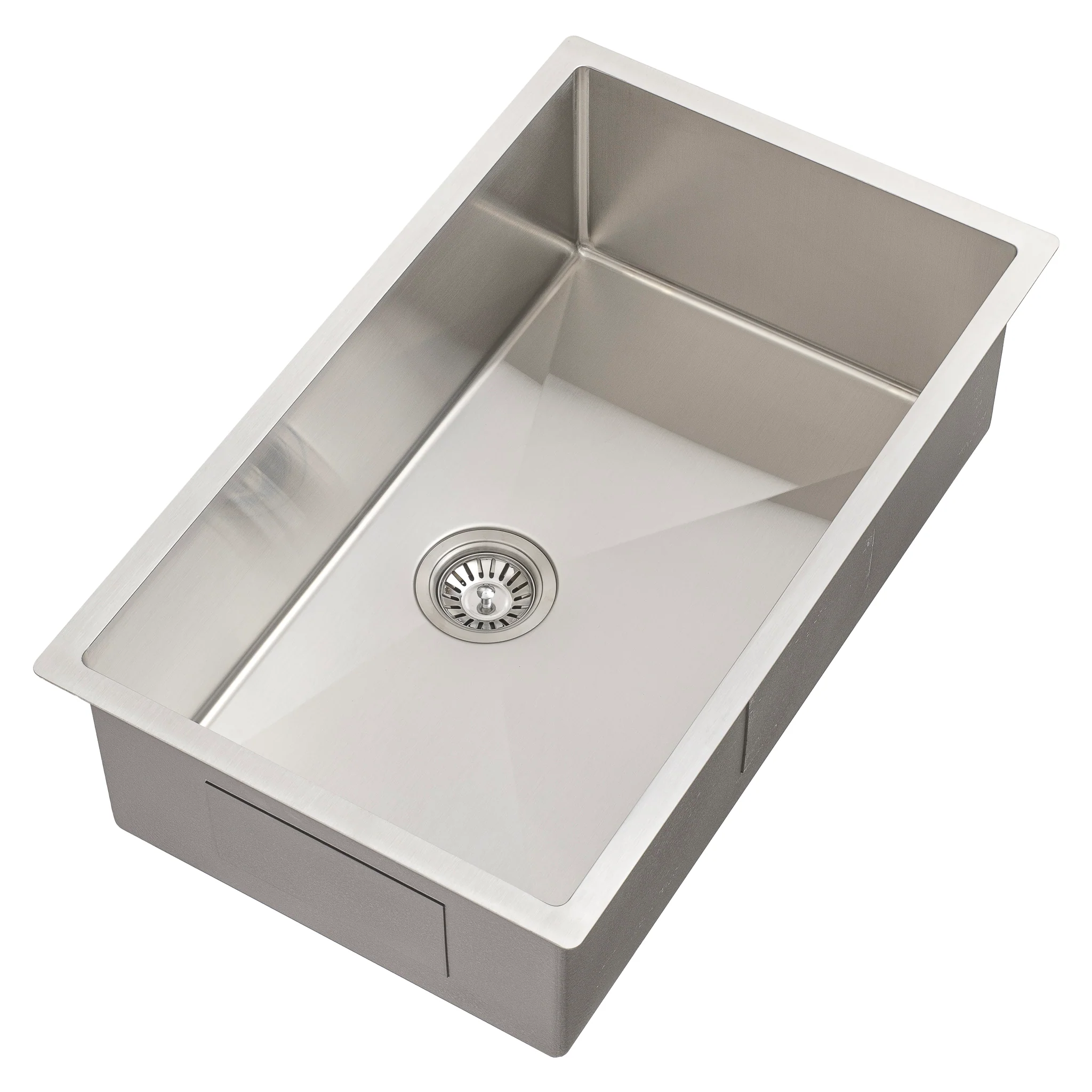 Retto II 750mm x 450mm x 230mm Stainless Steel Sink, Brushed SS Nickel - Image 4
