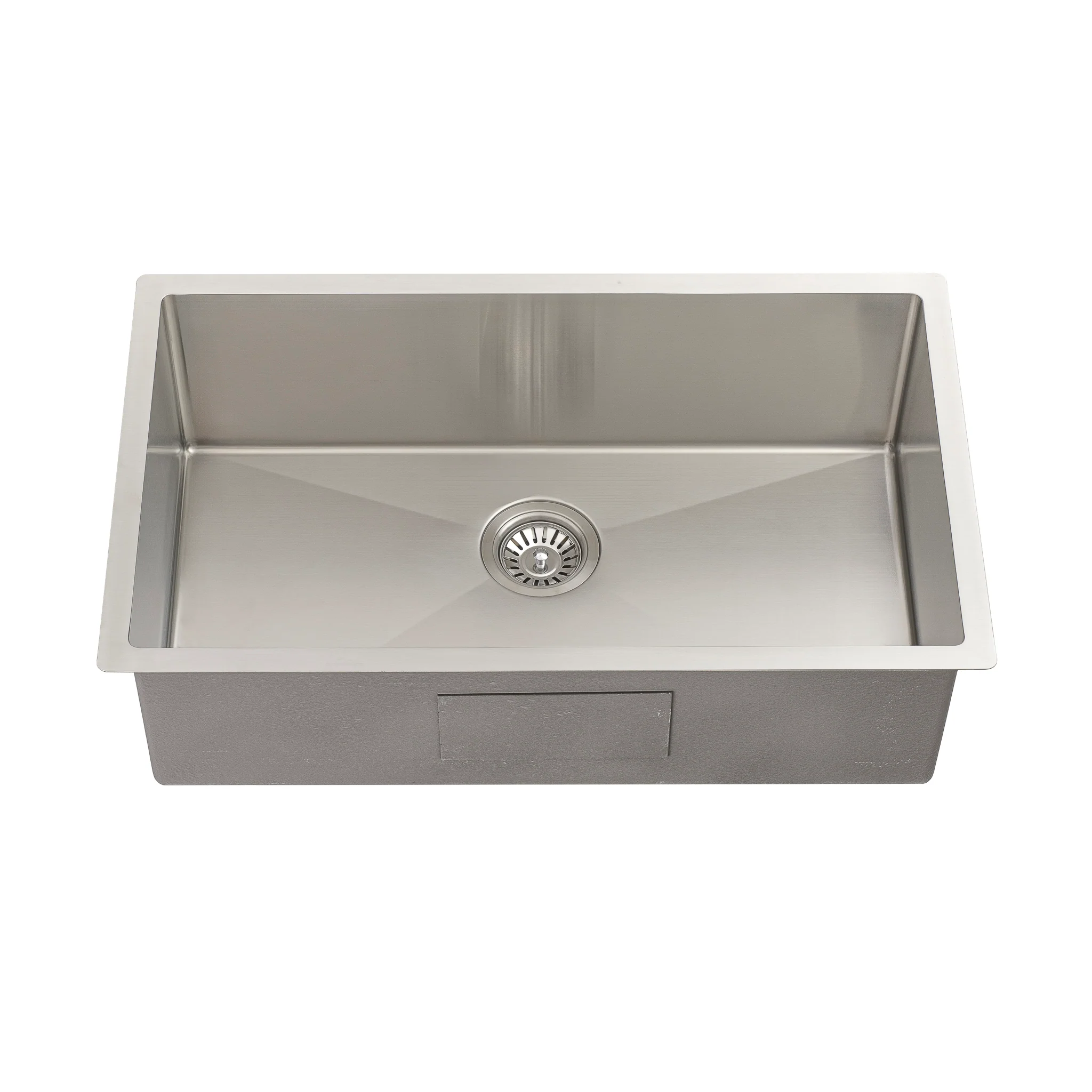 Retto II 750mm x 450mm x 230mm Stainless Steel Sink, Brushed SS Nickel - Image 5