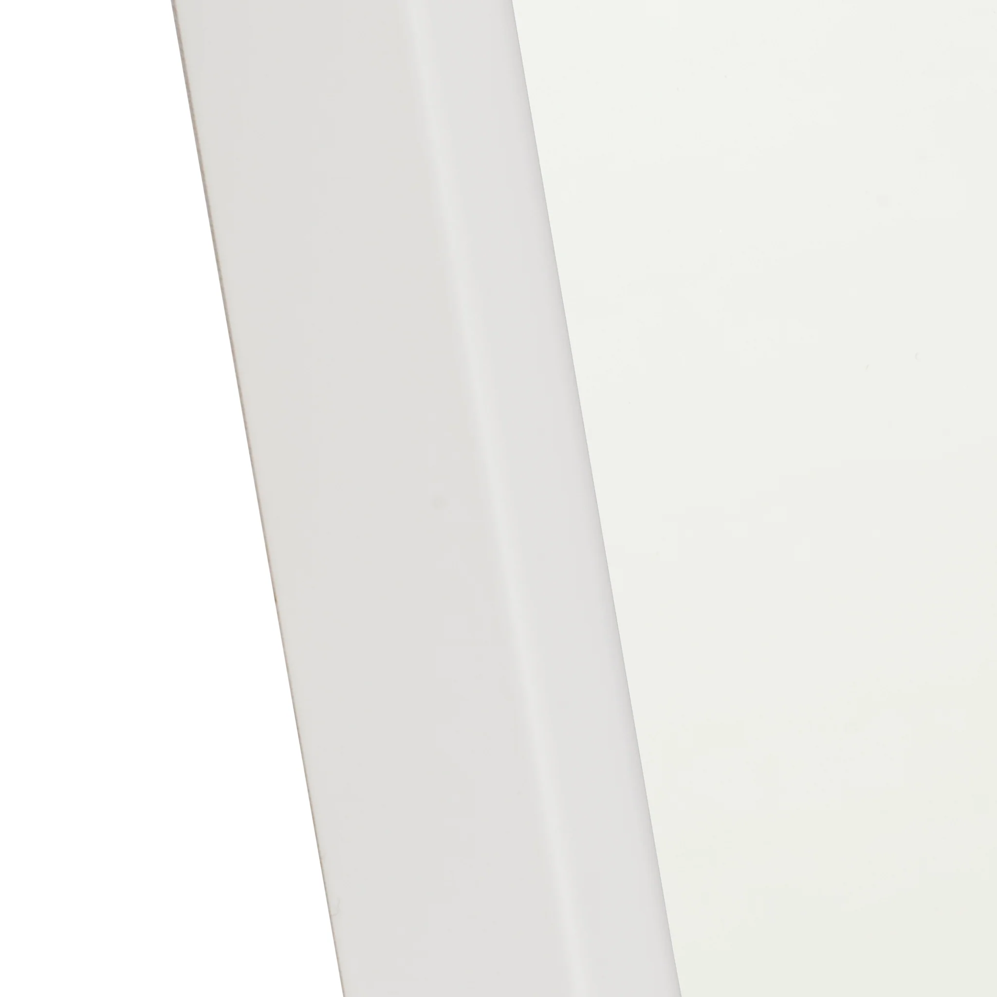 Riri Oblong 600mm x 900mm Framed Mirror, Matte White Frame - Image 5