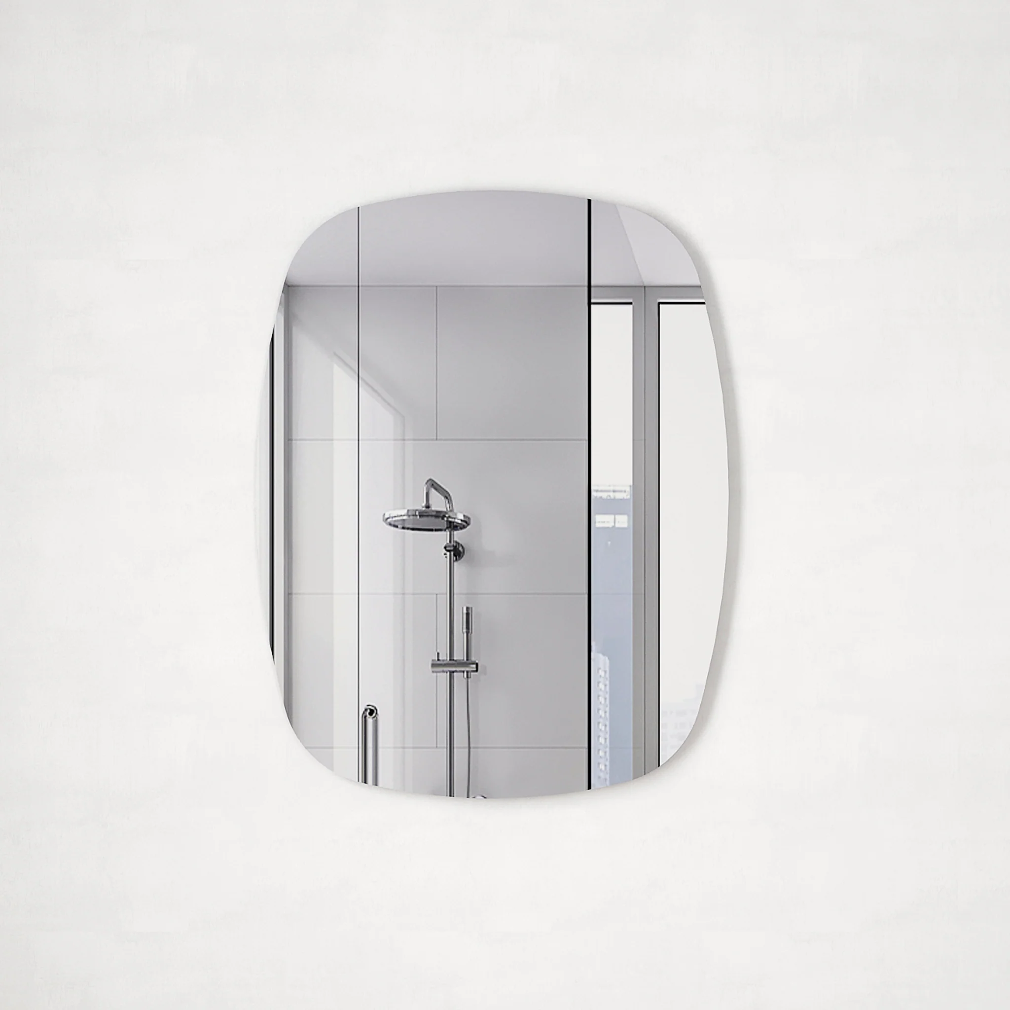 Riri Oblong 700mm x 900mm Frameless Mirror with Polished Edge
