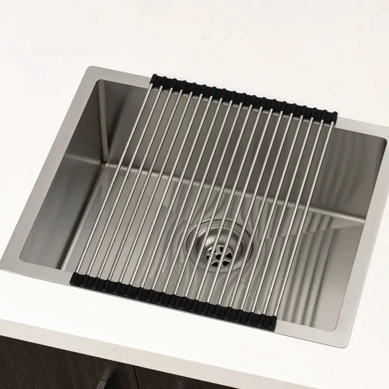 Retto Roller Mat 450mm x 320mm, Brushed SS Nickel