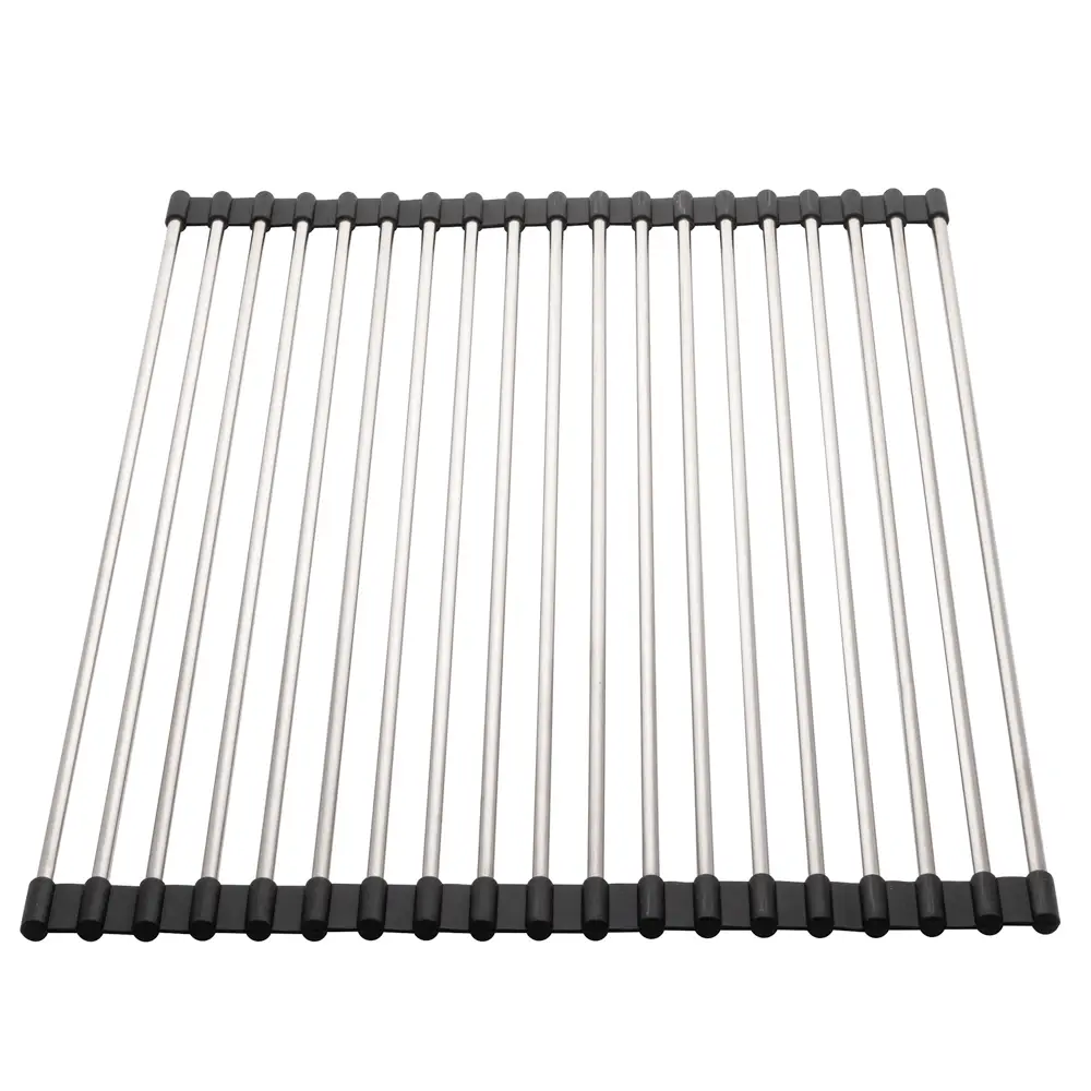 Retto Roller Mat 450mm x 320mm, Brushed SS Nickel - Image 2