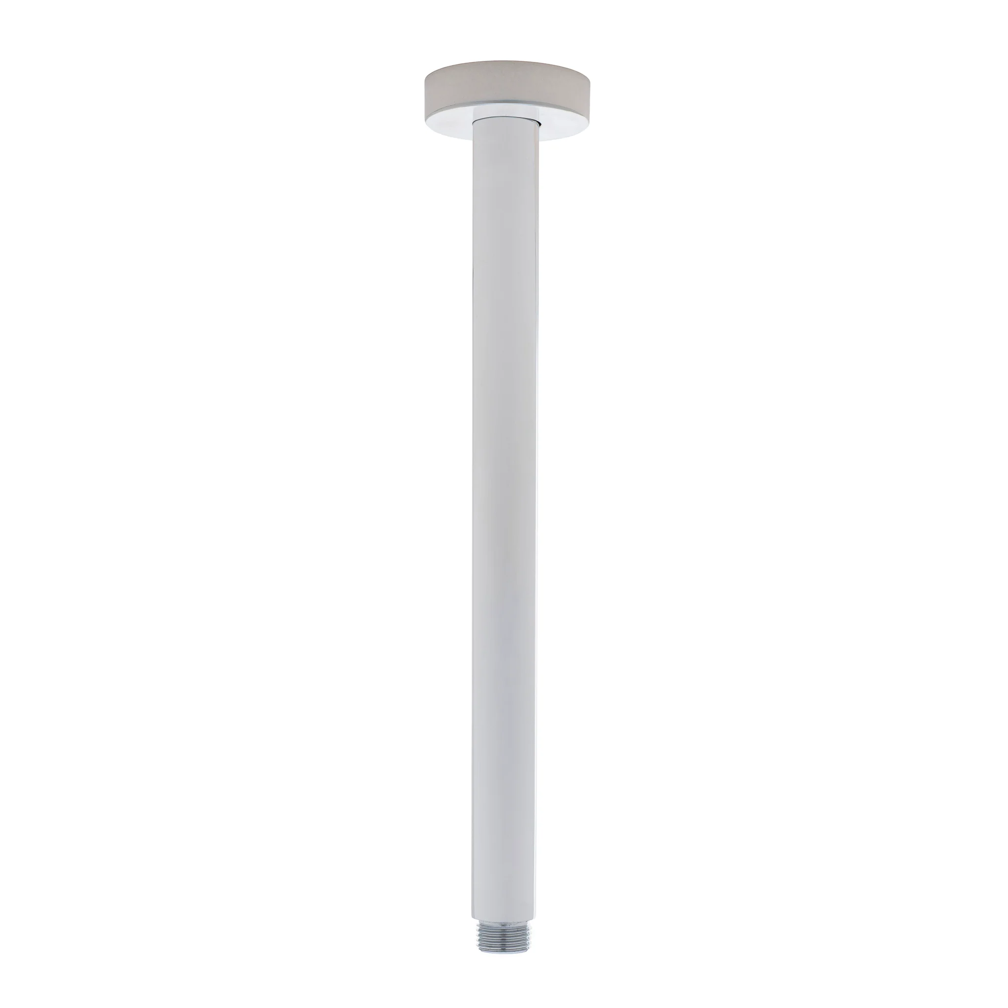 Round 300mm Shower Ceiling Dropper Arm, Polished Chrome - Image 2