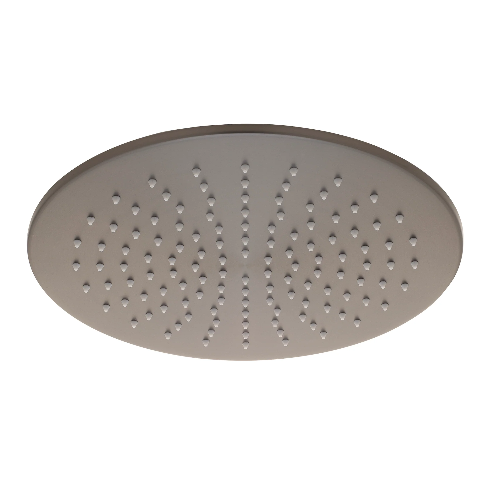 Round 300mm Stainless Steel Rain Shower Head, Brushed Gunmetal - Image 3