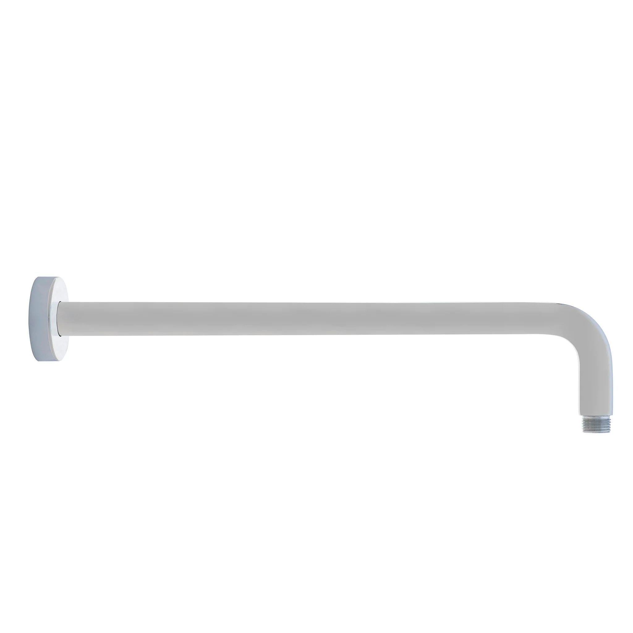 Round 400mm Shower Wall Arm, Polished Chrome - Image 2