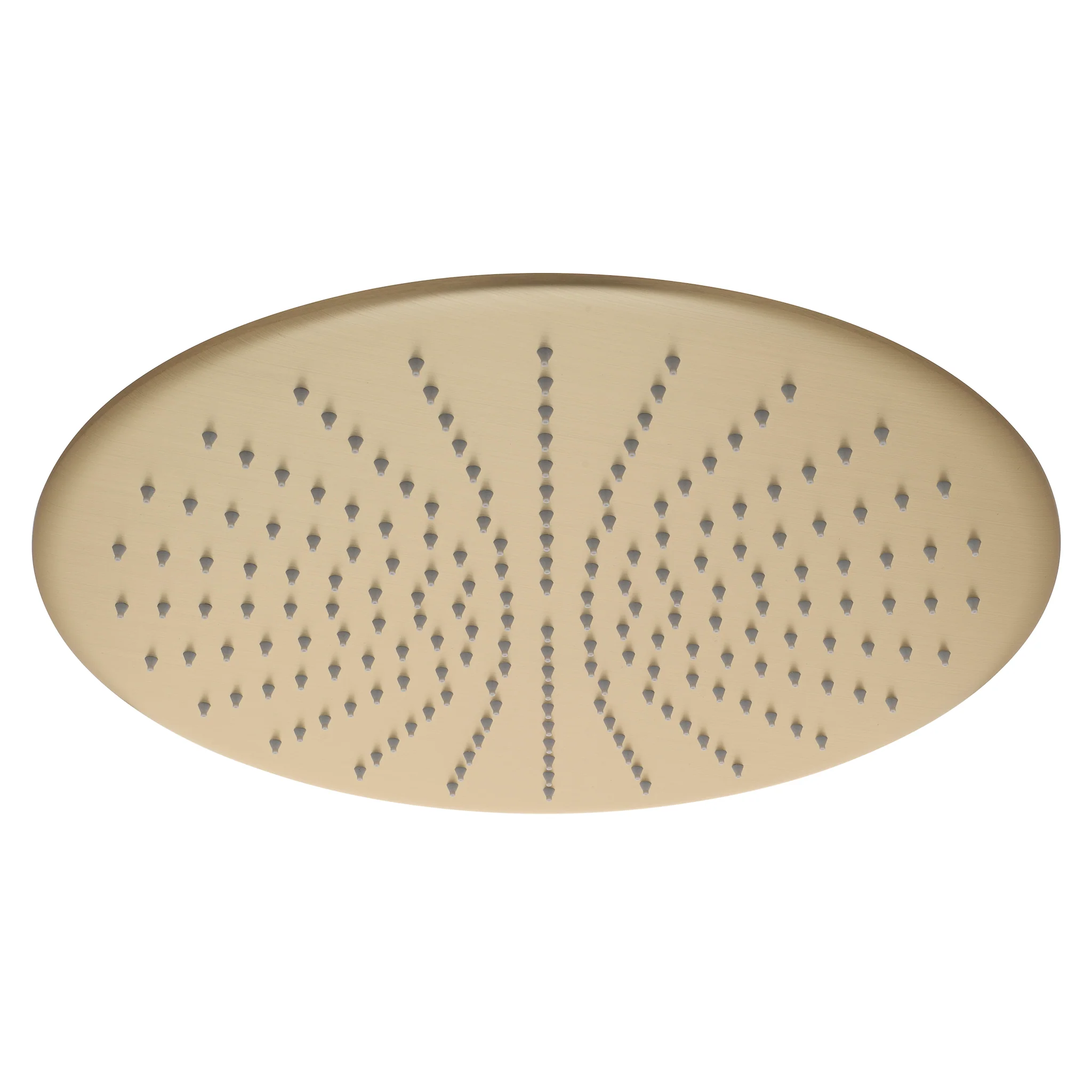 Round 400mm Stainless Steel Rain Shower Head, Brushed Brass (Gold) - Image 3