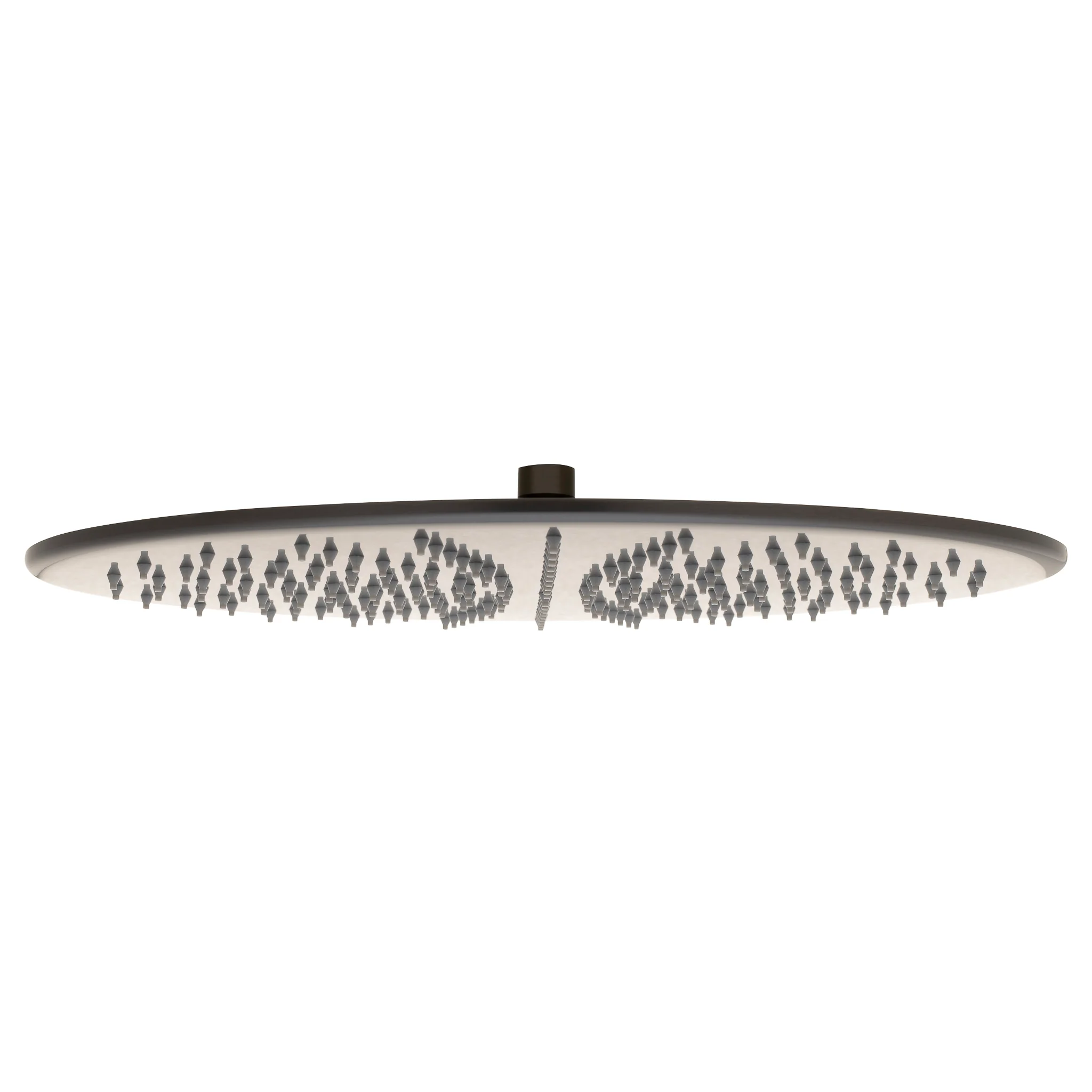 Round 400mm Stainless Steel Rain Shower Head, Brushed Gunmetal - Image 2