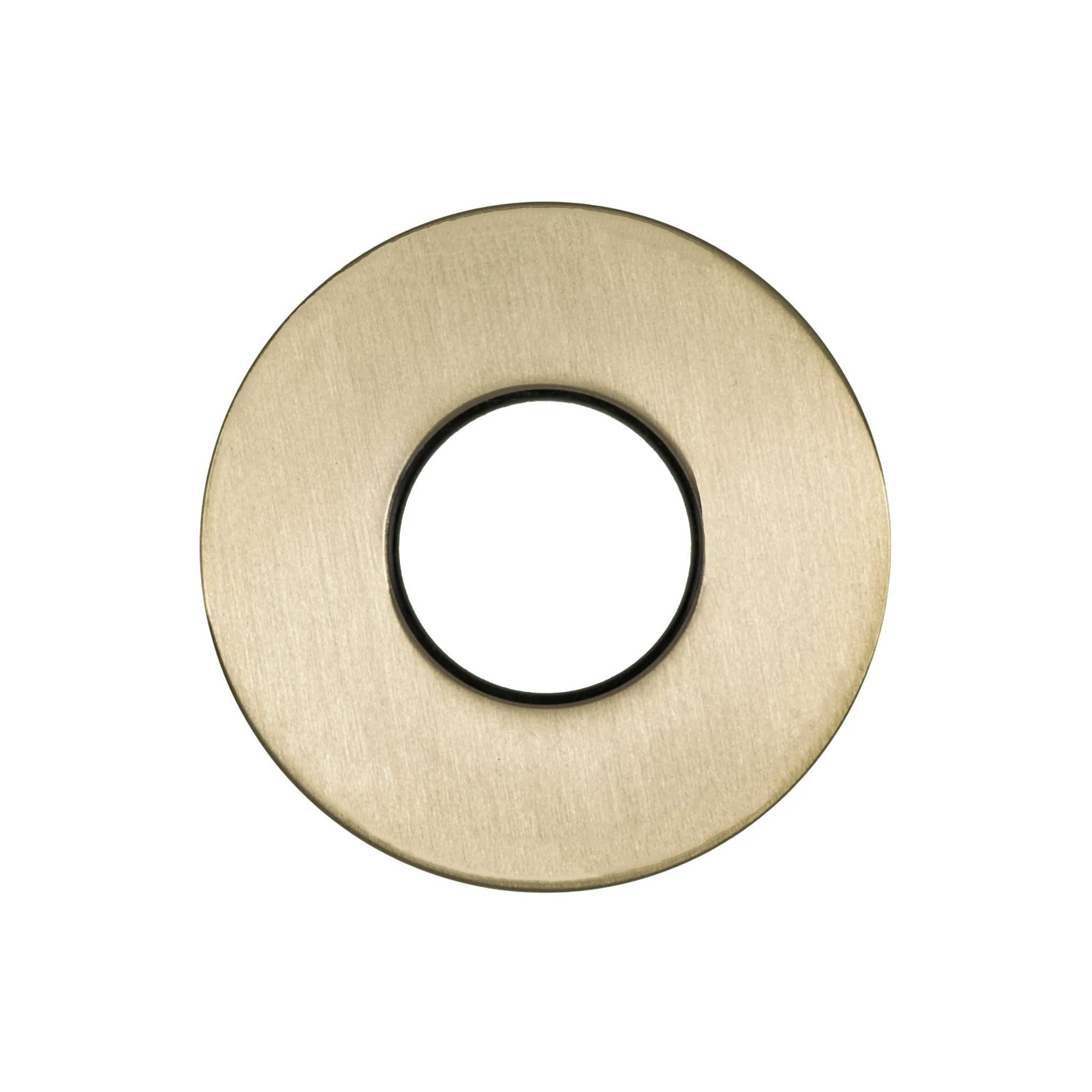 Round 45mm Plate for Kiki/Jena Wall Diverter, PVD Brushed Bass (Gold) - Image 2