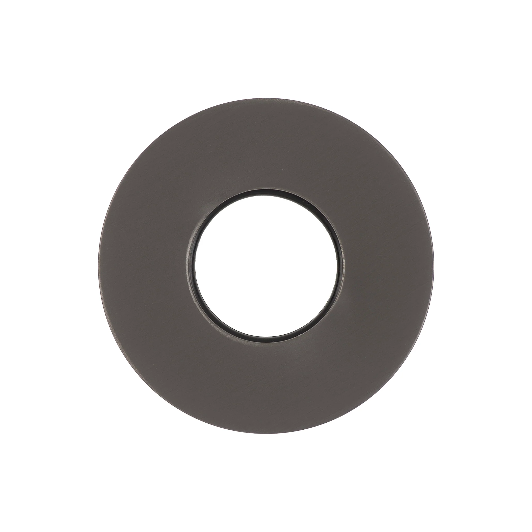 Round 45mm Plate for Kiki/Jena Wall Diverter, PVD Brushed Gunmetal - Image 2