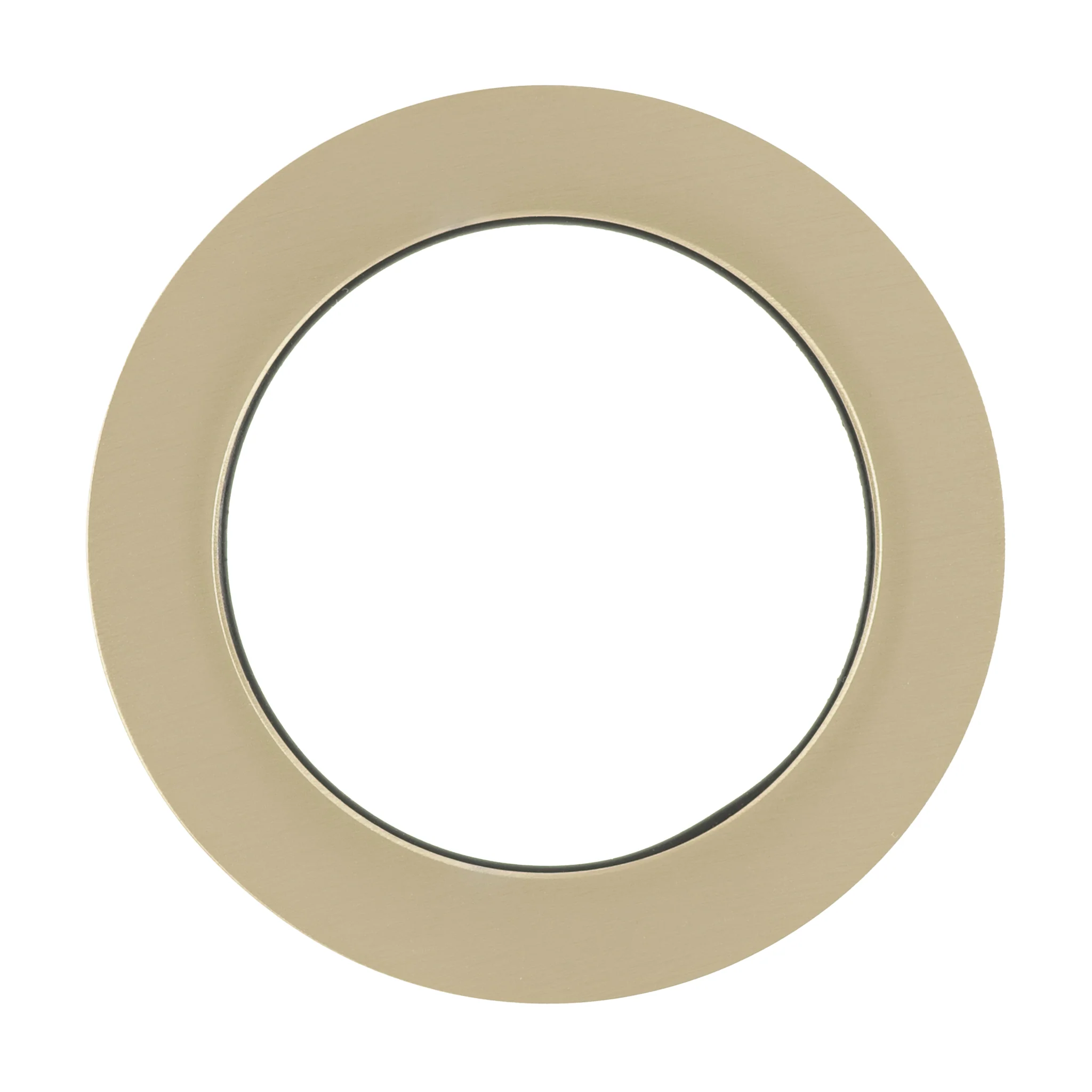 Round 60mm Plate for Kiki/Jena Wall Mixer, PVD Brushed Bass (Gold) - Image 2